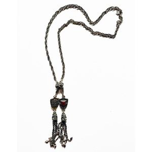 Lucky Brand Lariat Necklace w/ Tassels